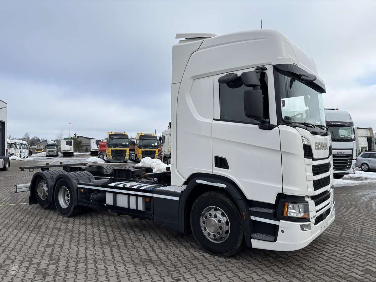 Scania R410 RETARDER 3UNITS, шасси