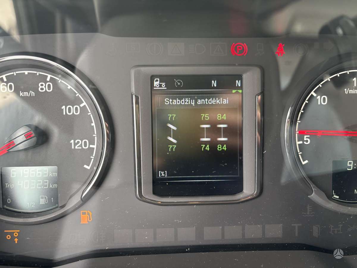 Scania R410 RETARDER 3UNITS, шасси