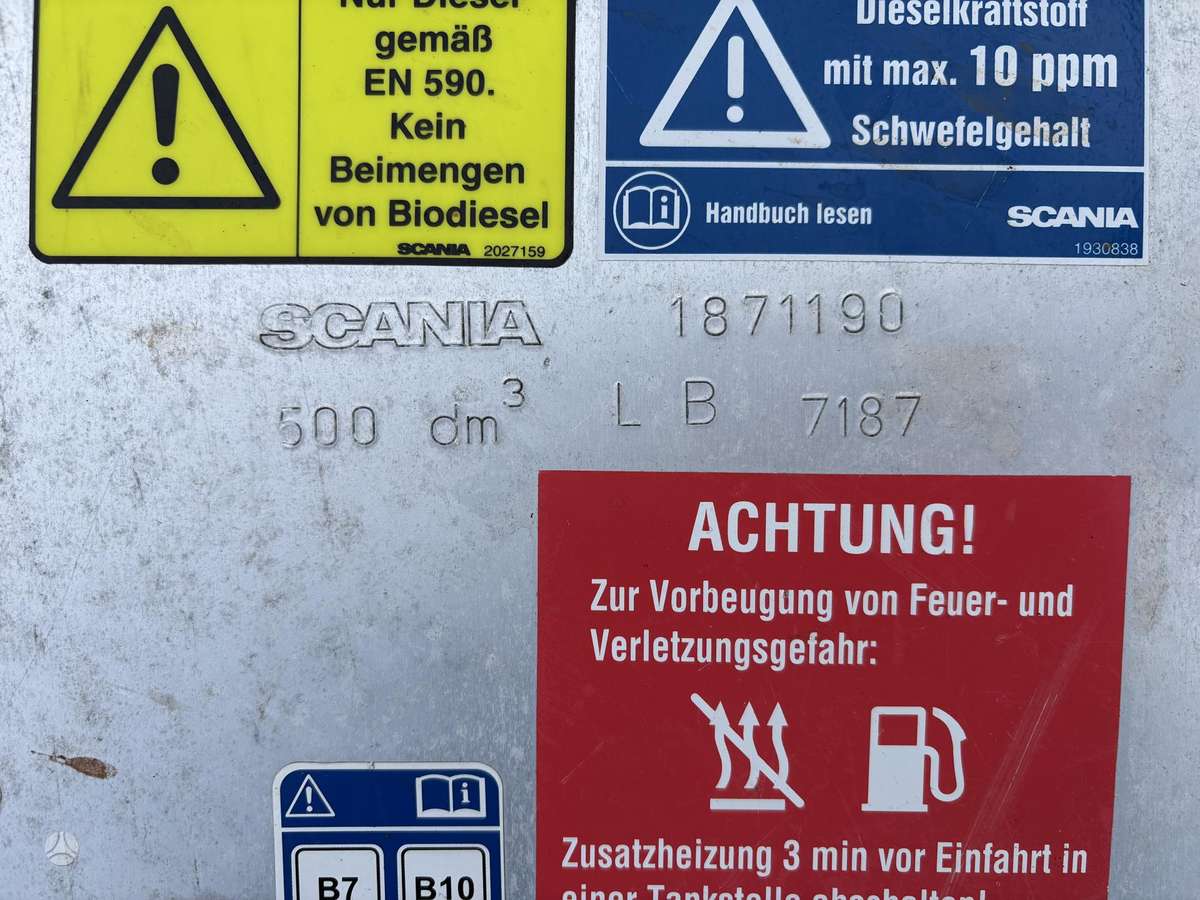 Scania R410 RETARDER 3UNITS, шасси