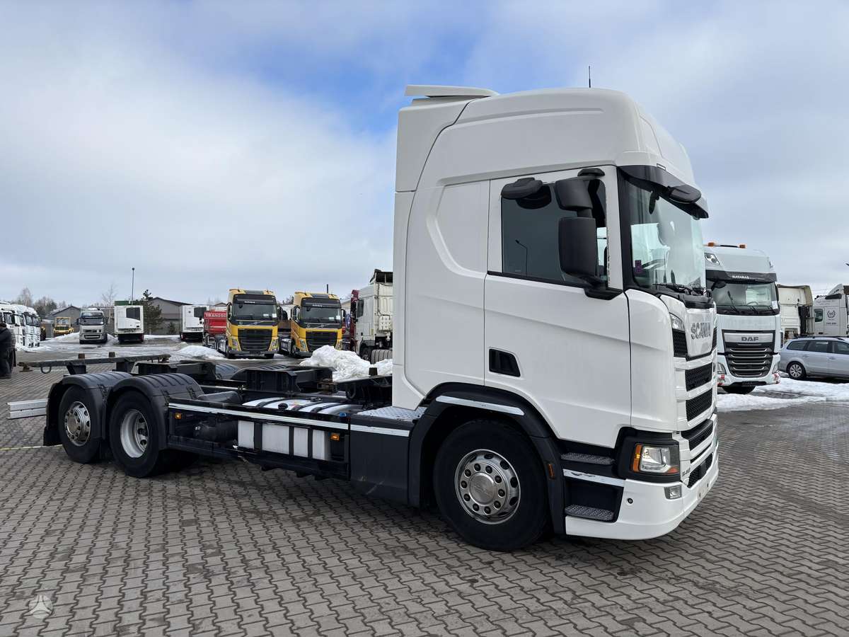 Scania R410 RETARDER 3UNITS, шасси
