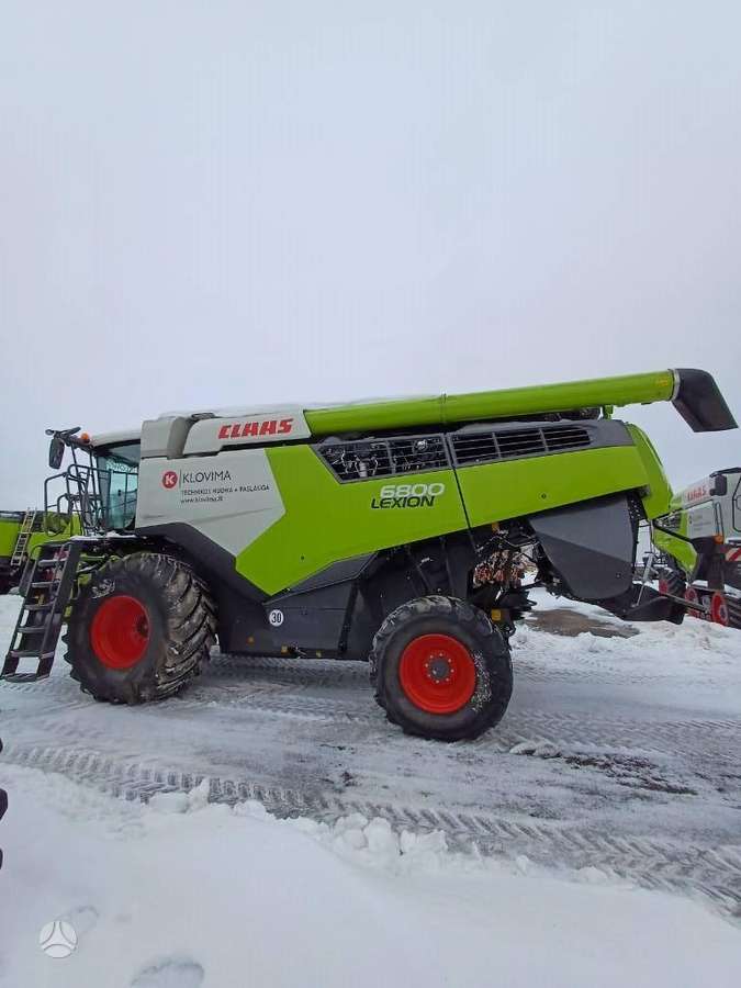 Claas Lexion 6800, combine harvesters