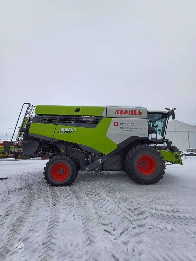 Claas Lexion 6800, комбайны