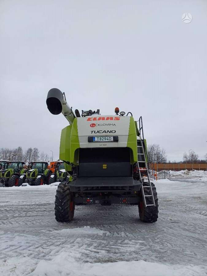 Claas Tucano 580, kombainai
