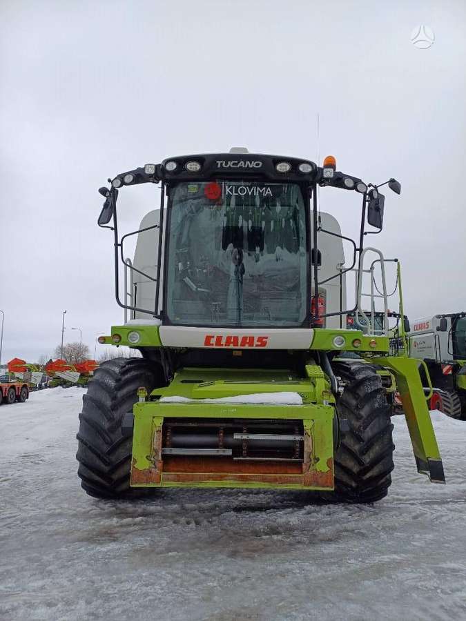 Claas Tucano 580, kombainai
