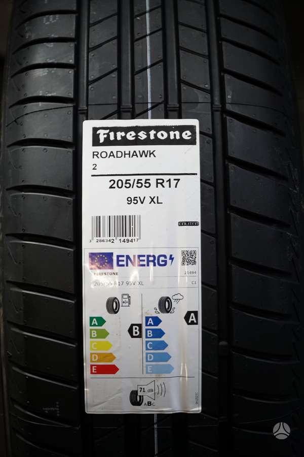 Firestone Roadhawk 2, summer 205/55 R17
