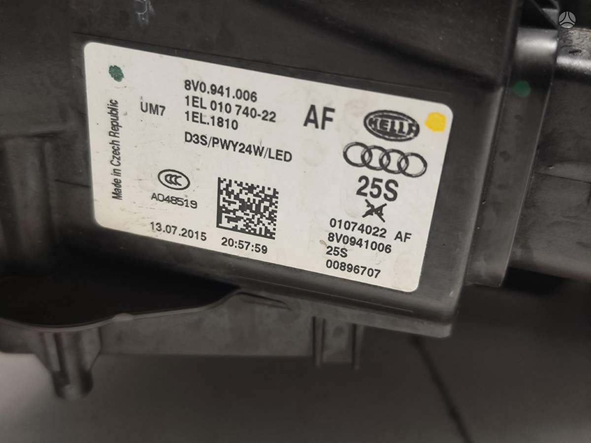 Audi A3, 8v0941006