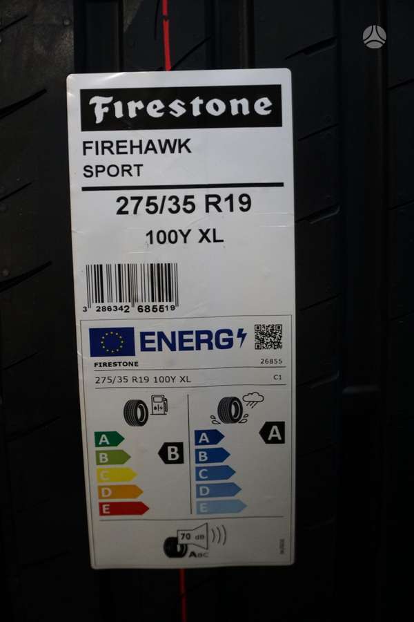 Firestone Firehawk Sport, vasaras 275/35 R19