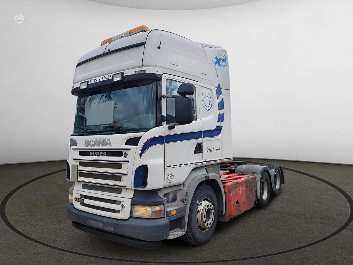 Scania R500 6X2 Manual, double sleeper