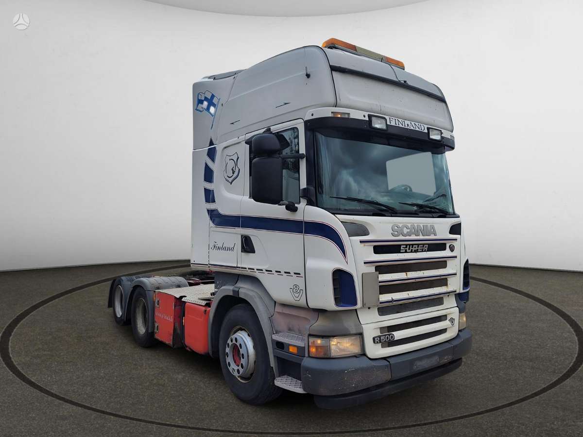 Scania R500 6X2 Manual, double sleeper