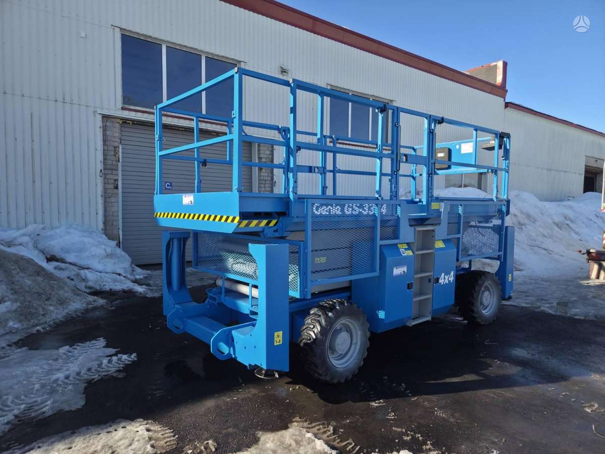 Genie GS 3384 RT, šķērveida pacēlājs