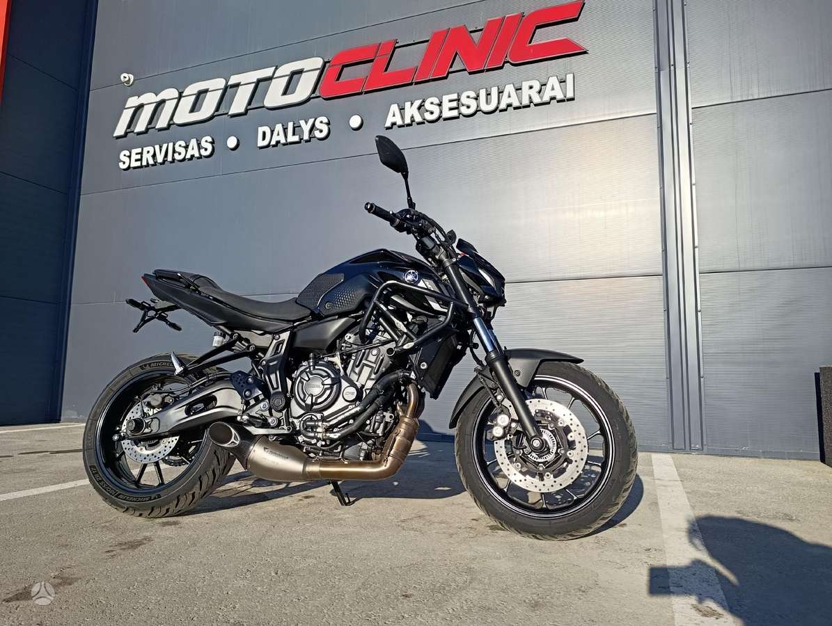 Yamaha MT 07 700cc, street / classic