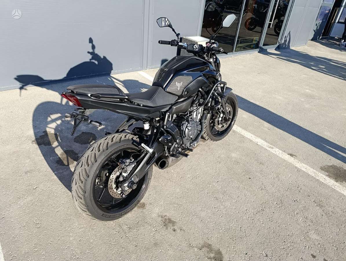 Yamaha MT 07 700cc, street / classic