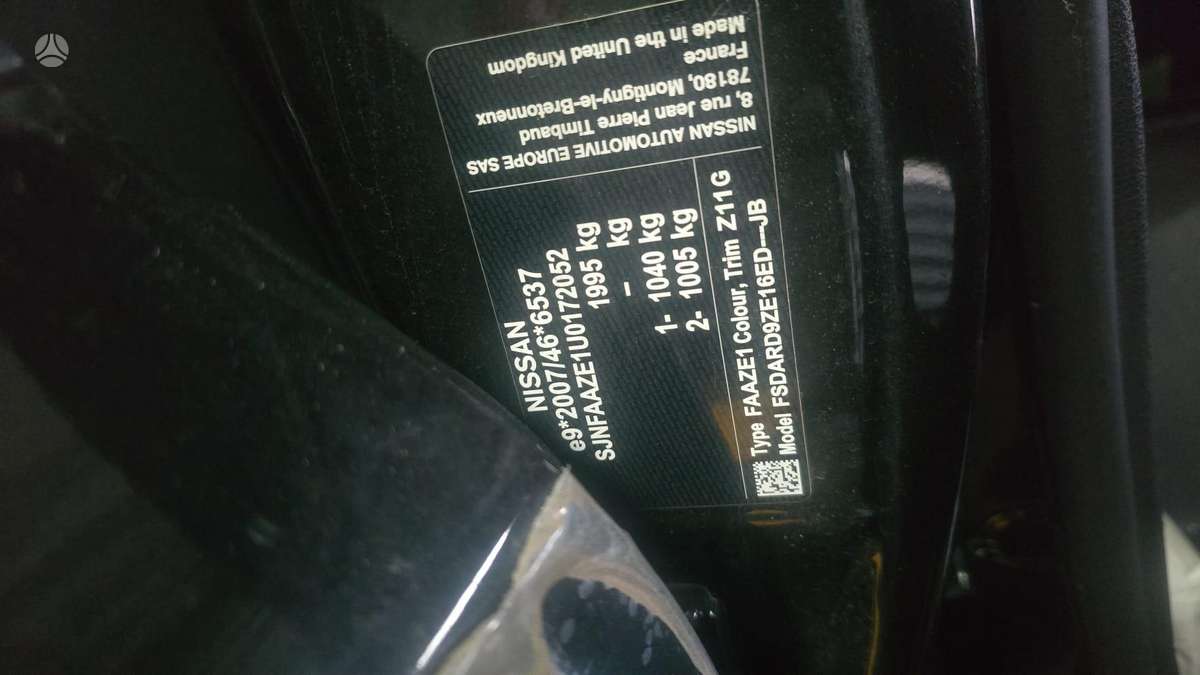 Nissan Leaf Dalimis