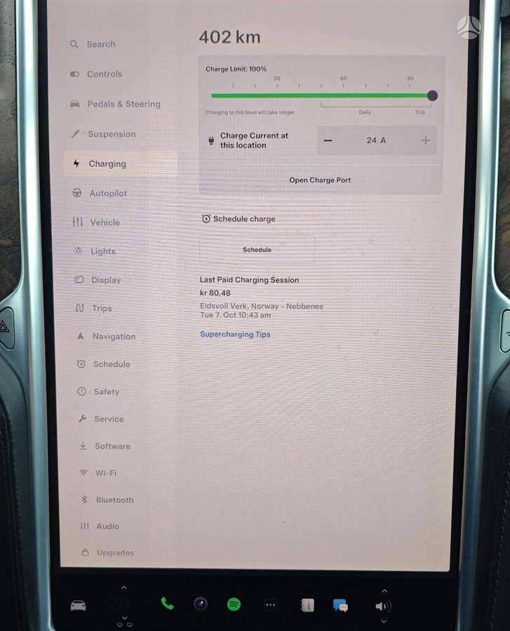 Tesla Model S, 90 kWh, hečbekas
