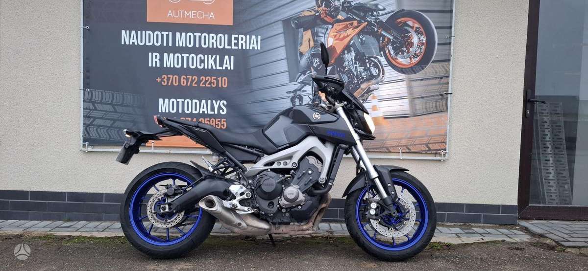 Yamaha MT 09 900cc, street / classic