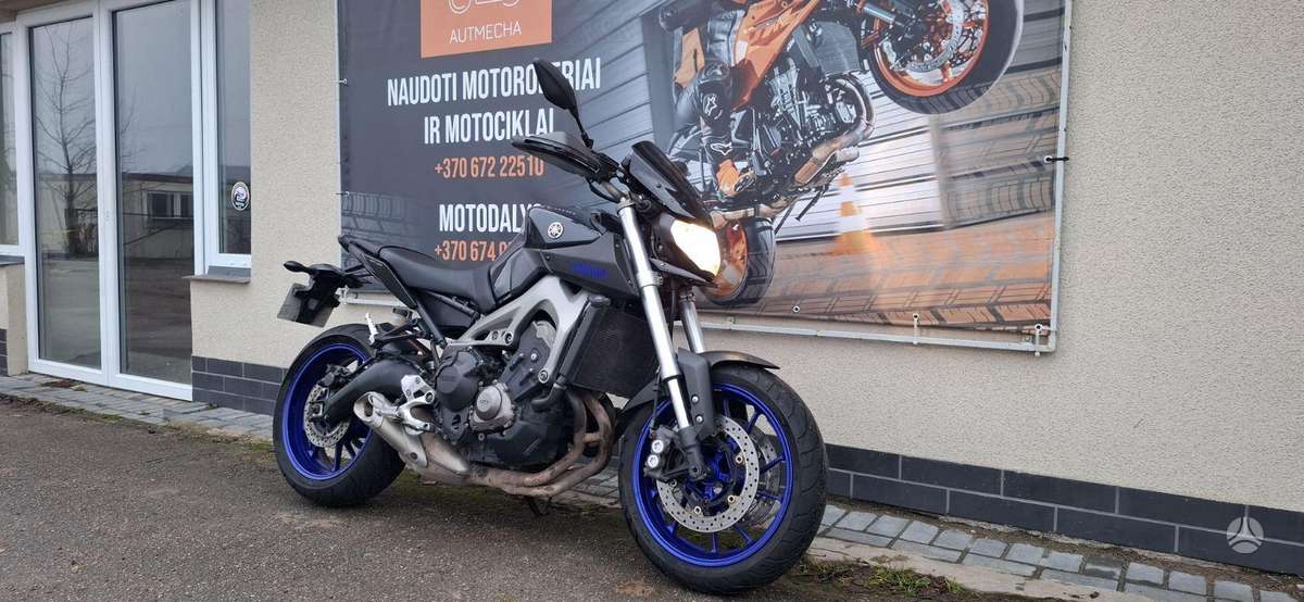 Yamaha MT 09 900cc, street / classic