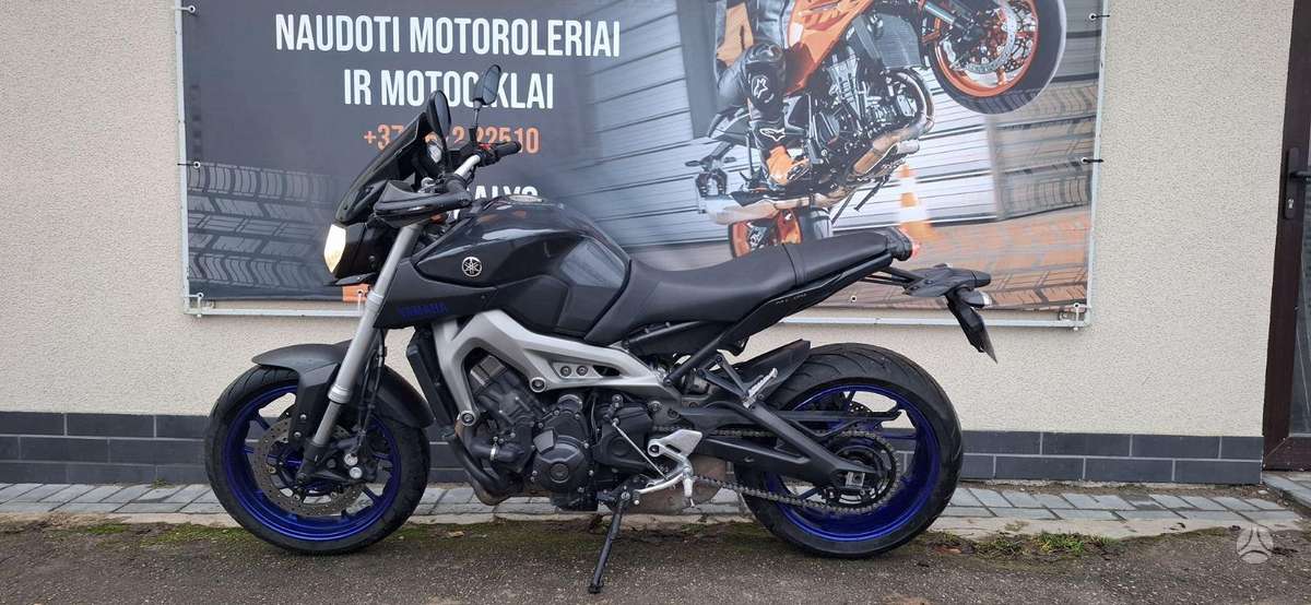 Yamaha MT 09 900cc, street / classic