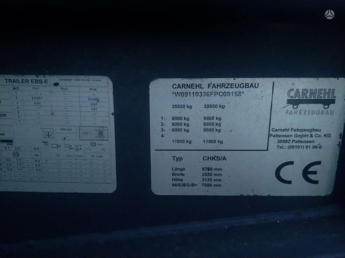 Carnehl, dumper / tipper