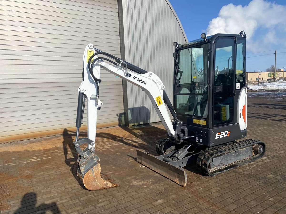 Bobcat E20Z, мини-экскаваторы