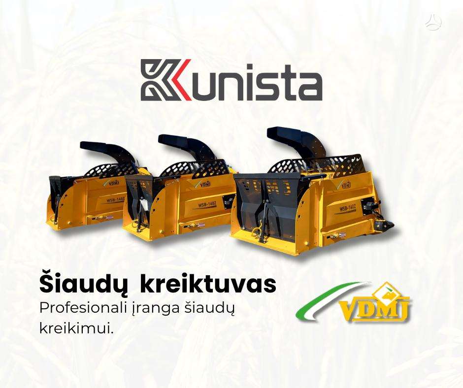 VDMJ WSB-140Z šiaudų kreiktuvas, кормосмесители / кормораздатчики