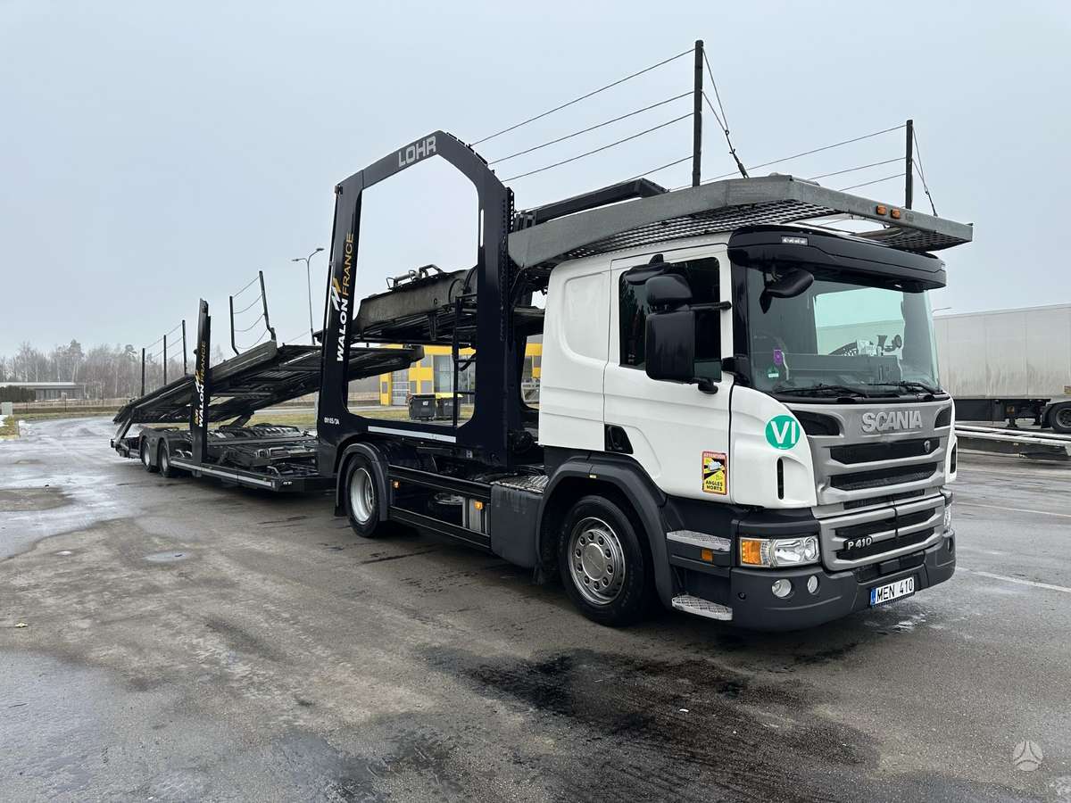 Scania P410, auto transporters