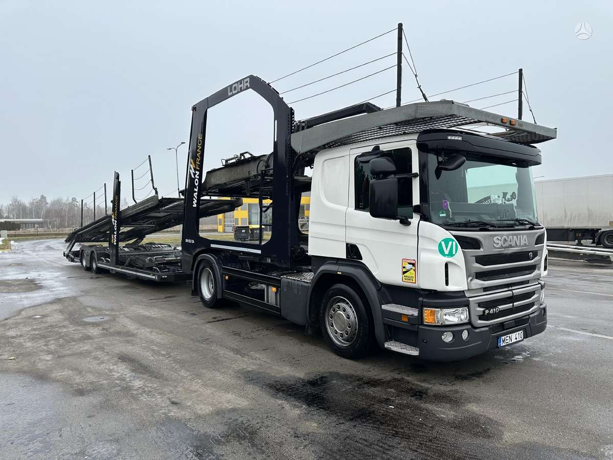 Scania P410, автовозы