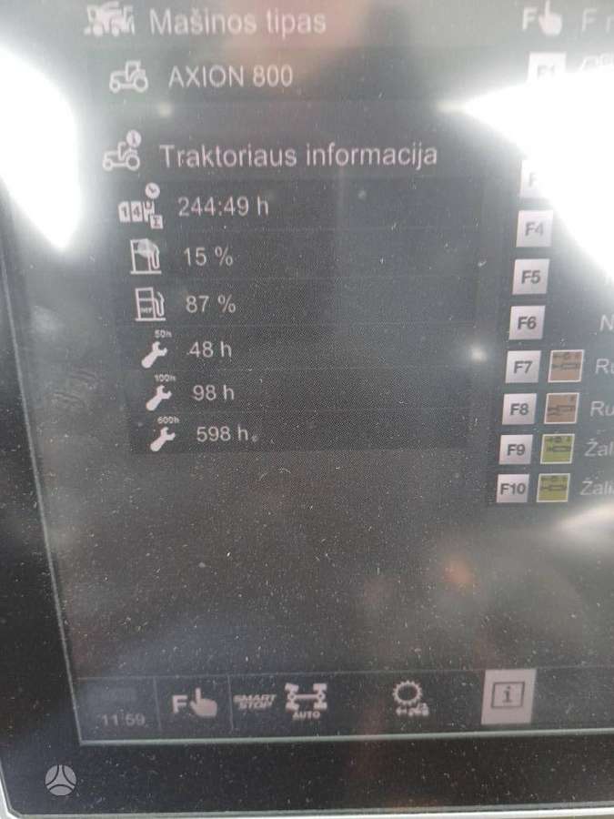 Claas Axion 850, tractors