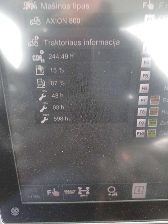 Claas Axion 850, тракторы