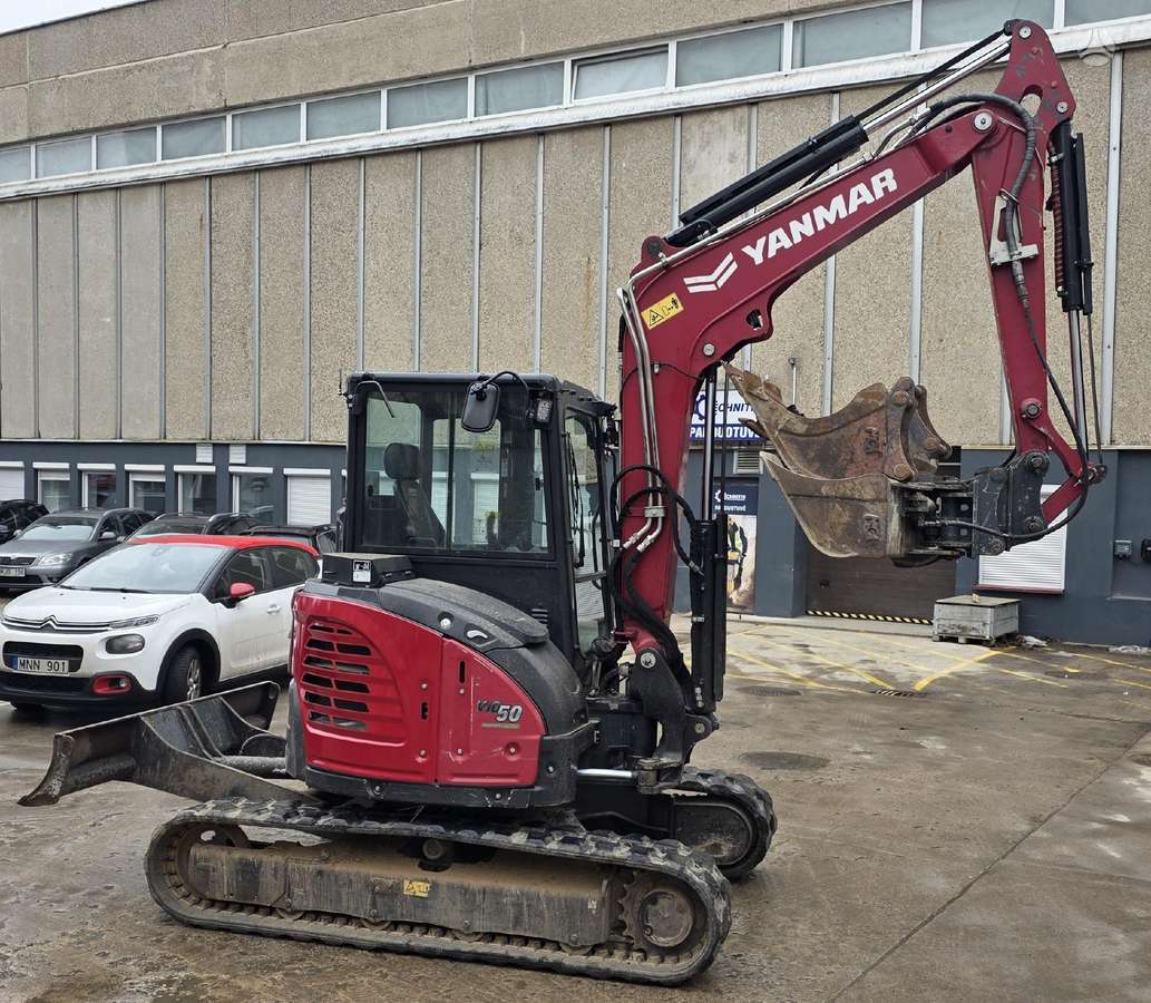 Yanmar VIO50-6B, ekskavatoriai