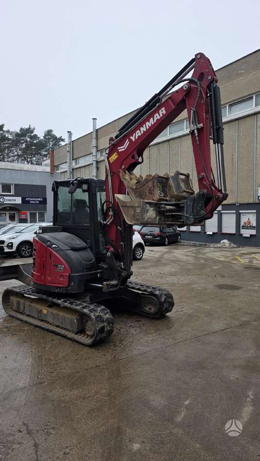 Yanmar VIO50-6B, ekskavatoriai