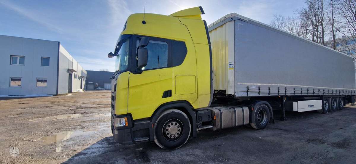 Scania R 450, double sleeper