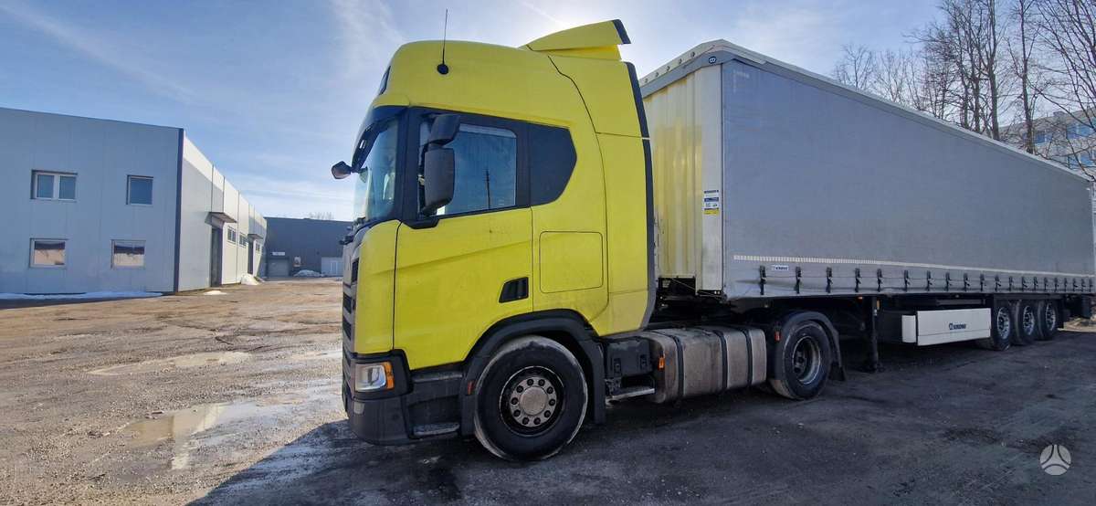 Scania R 450, double sleeper