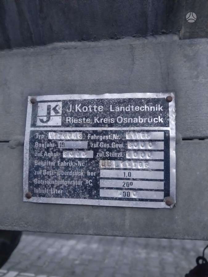 -Kita- J.KOTTE Landtechnik, tanker