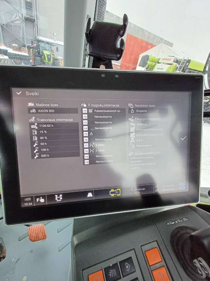 Claas Axion 850, тракторы