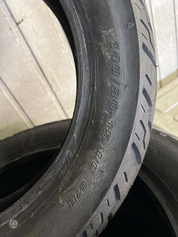Dunlop K555, summer 140/80 R15