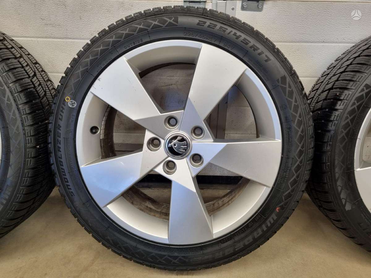 Skoda, легкосплавные , R17