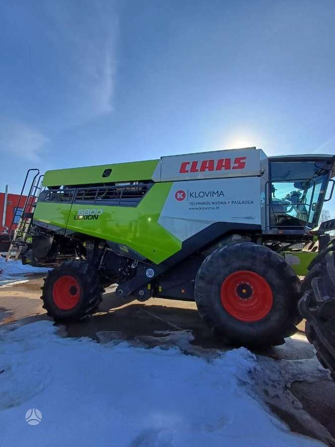 Claas Lexion 6800, combine harvesters