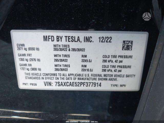 Tesla Model X, 100 kWh, off-road / crossover