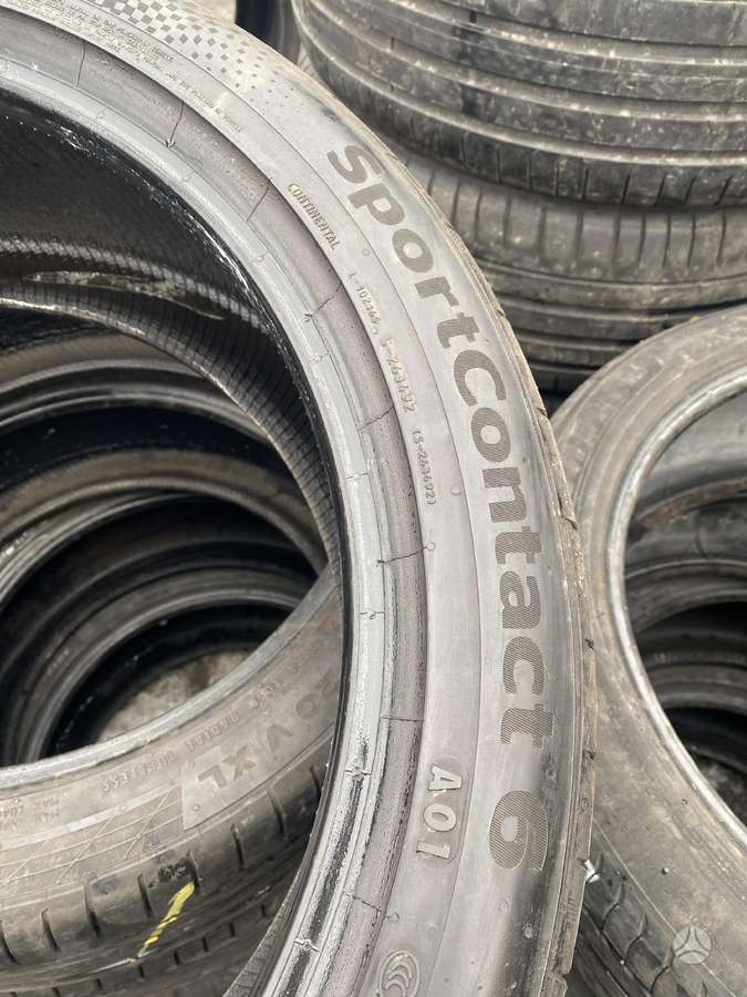 Continental SportContact6, summer 255/40 R20