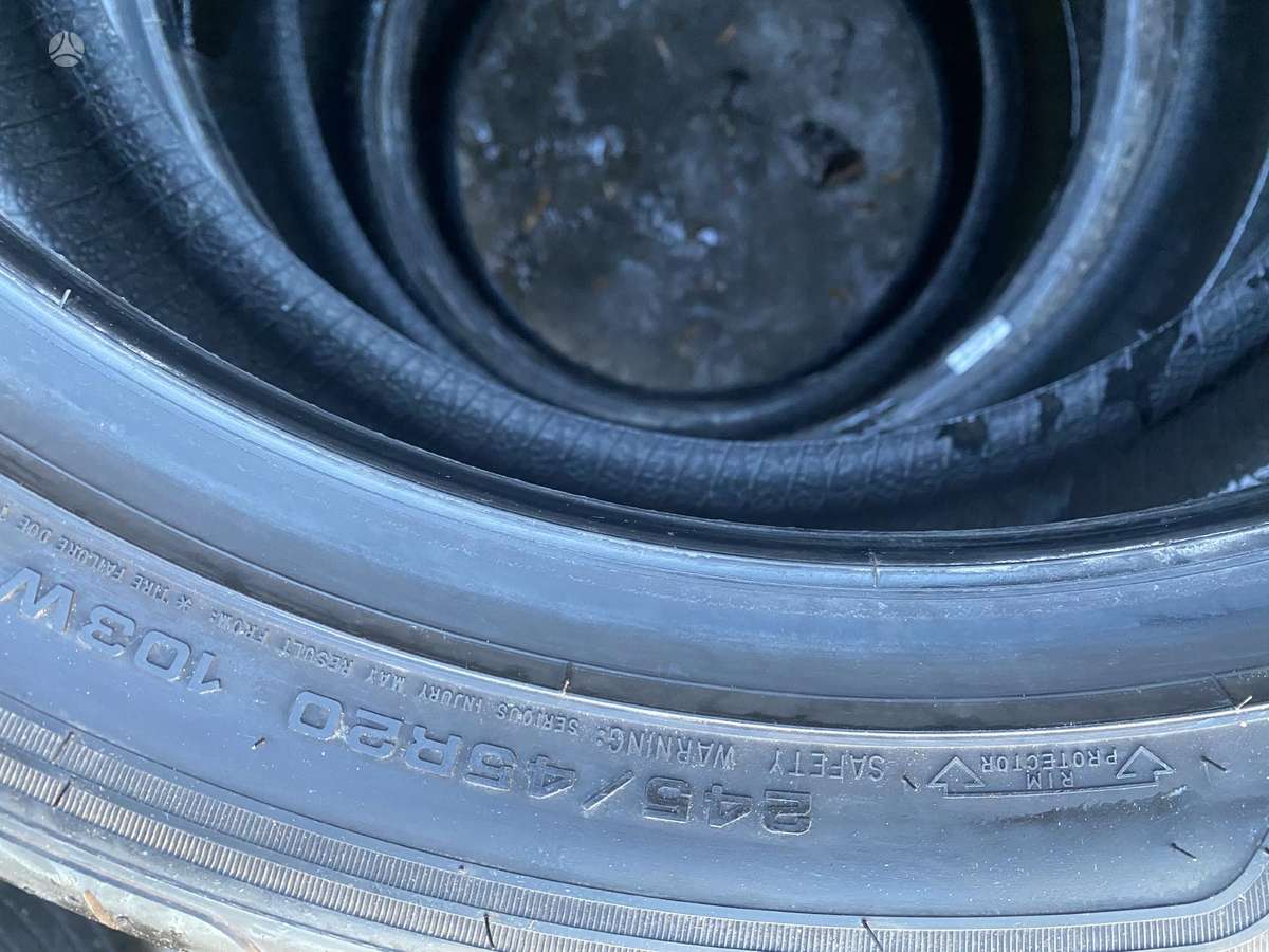 Goodyear Eagle F1, летние 245/45 R20