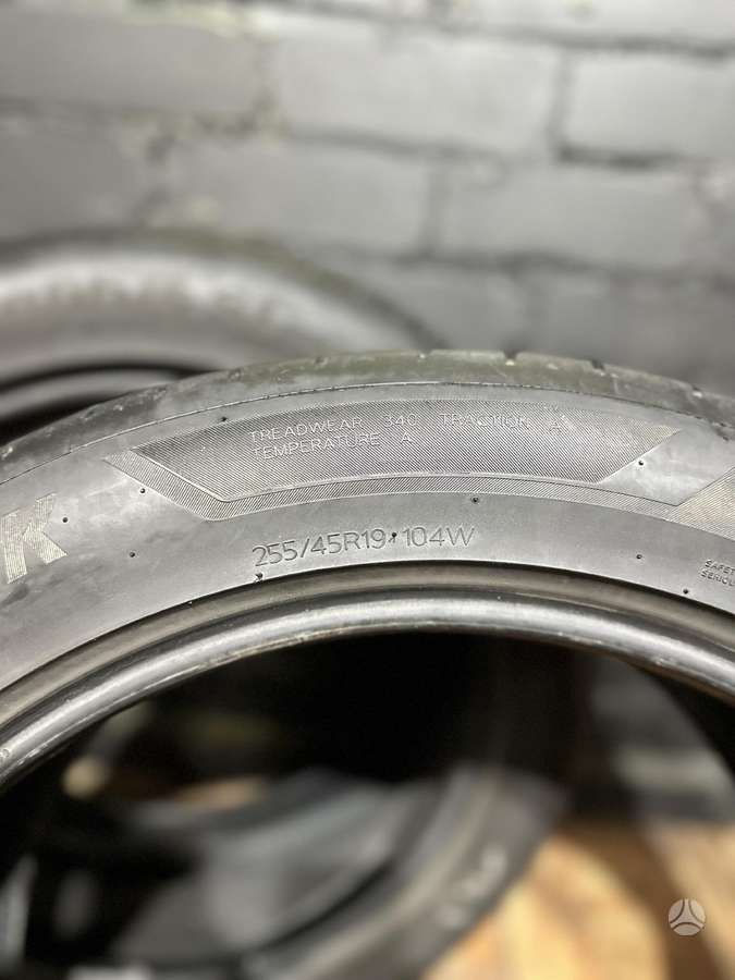 Hankook Ventus S1evo3, summer 255/45 R19