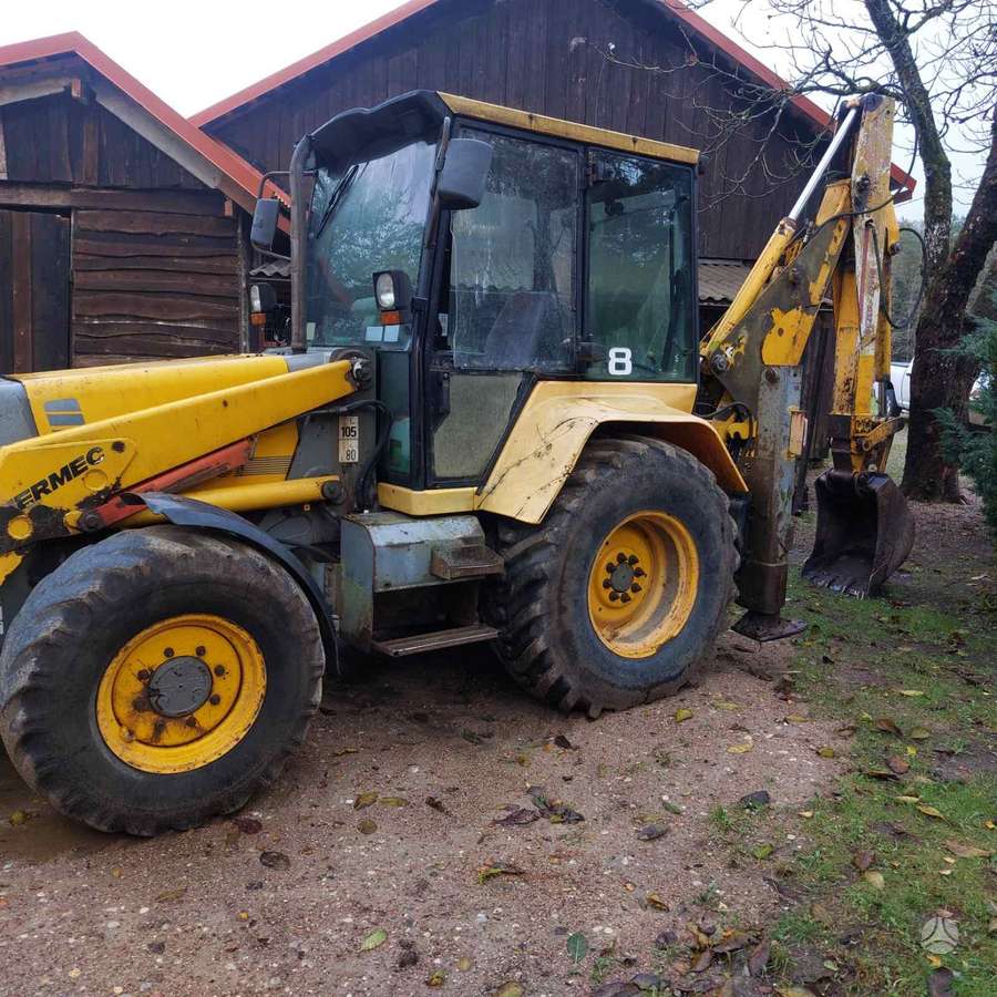 Fermec 860x, ekskavatoriniai krautuvai