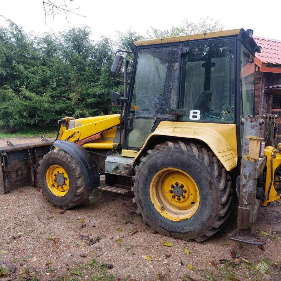 Fermec 860x, ekskavatoriniai krautuvai