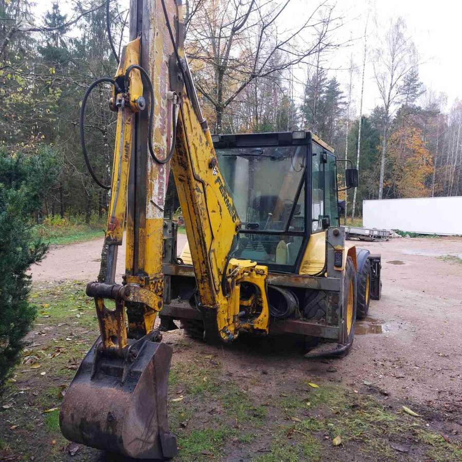 Fermec 860x, ekskavatoriniai krautuvai