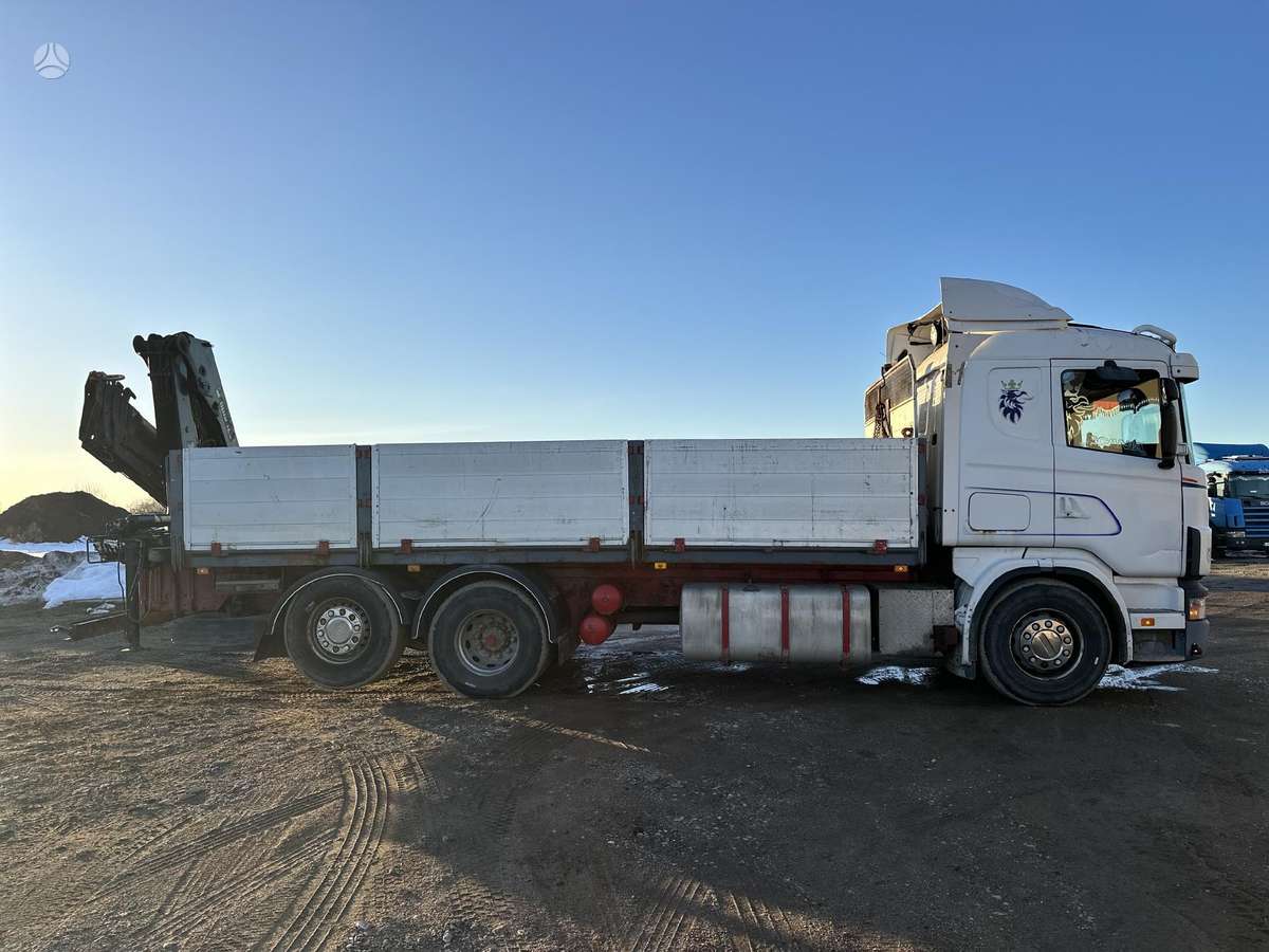 Scania 144, su kranu