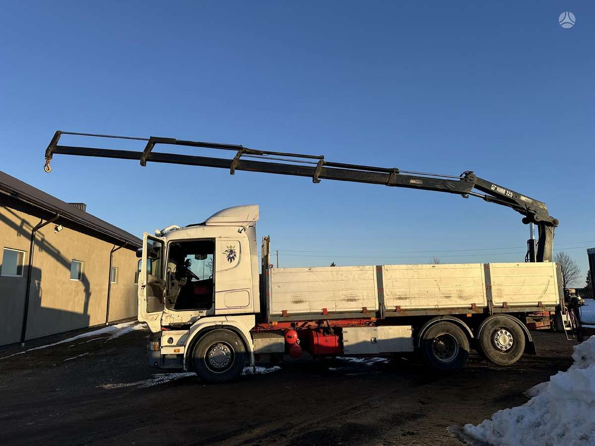 Scania 144, su kranu