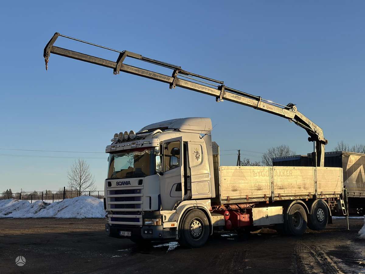 Scania 144, crane trucks
