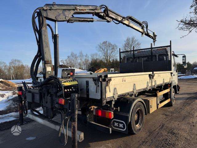 MAN 8.225 LK, dumpers with crane
