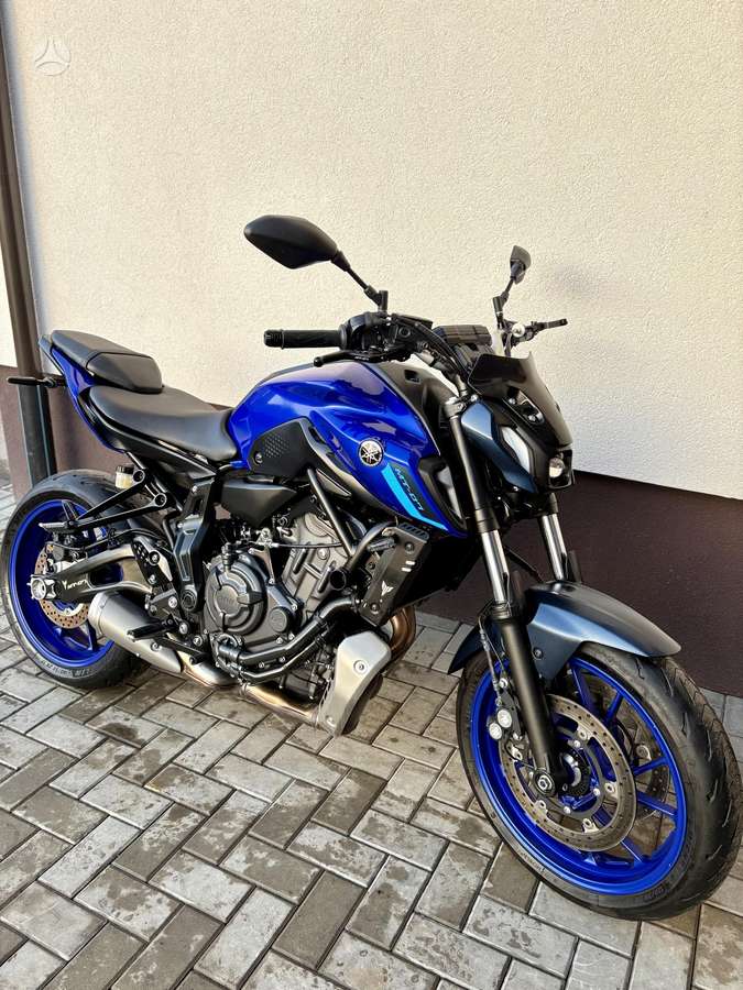 Yamaha MT 07 690cc, street / classic