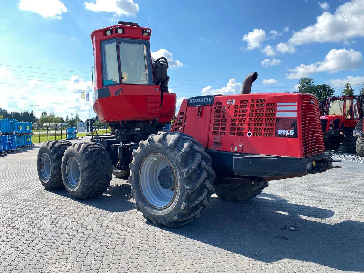 Komatsu 911.5 (H244), harvesters